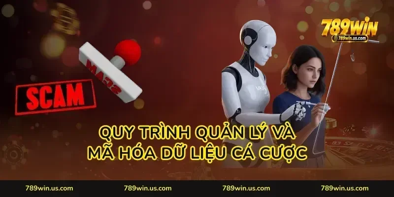 Quy trình quản lý và mã hóa dữ liệu cá cược