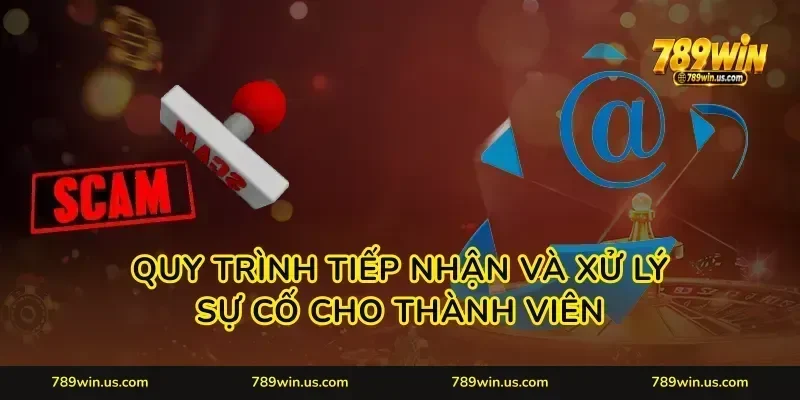 Quy trình tiếp nhận và xử lý sự cố cho thành viên