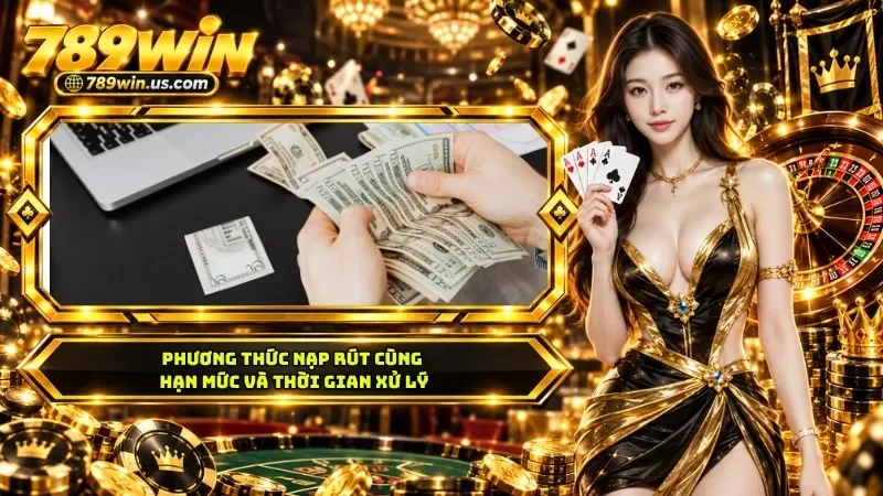 Phương thức nạp rút cùng hạn mức và thời gian xử lý